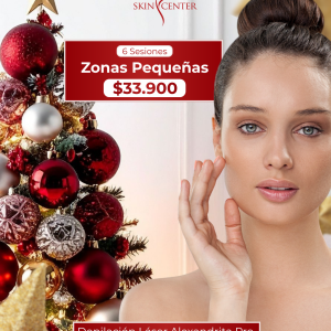 Depilación Láser - 6 Sesiones de Zonas Pequeñas