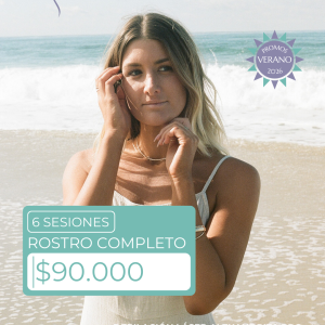 Depilación Láser - 6 Sesiones de Rostro Completo