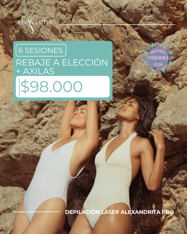 Depilación Láser - 6 Sesiones Rebaje a Elección + Axilas