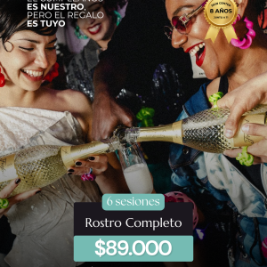 Depilación Láser - 6 Sesiones de Rostro Completo