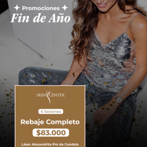 Depilación Láser - 6 Sesiones de Rebaje Completo