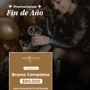 Depilación Láser - 6 Sesiones de Brazos Completos