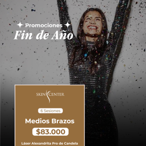 Depilación Láser - 6 Sesiones de Medios Brazos