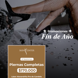 Depilación Láser - 6 Sesiones de Piernas Completas