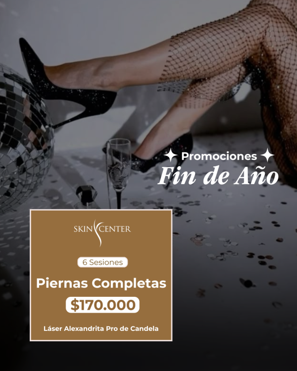 Depilación Láser - 6 Sesiones de Piernas Completas