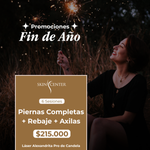 Depilación Láser - 6 Sesiones Piernas Completas + Rebaje a Elección + Axilas