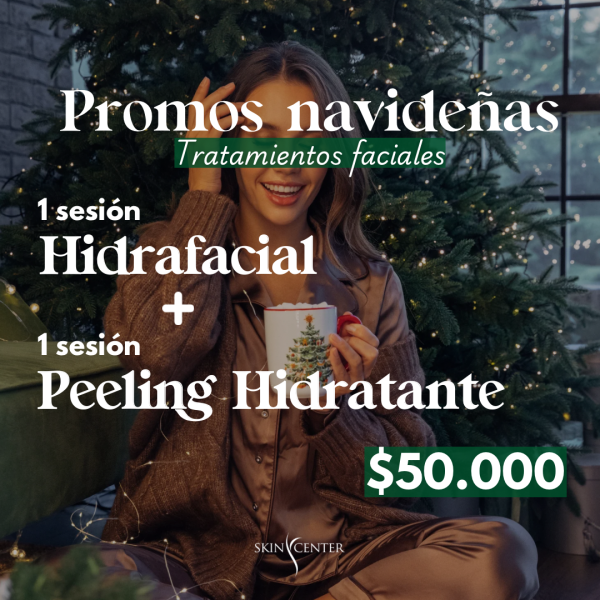 1 Sesión de Hidrafacial + 1 Sesión de Peeling Hidratante