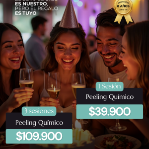 495 1 Sesión de Peeling Químico Hidratante