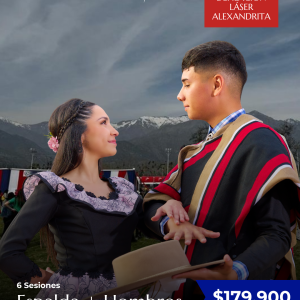 486 Depilación Láser - 6 Sesiones de Espalda Completa + Hombros
